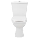 Vaso Sanitário com Caixa Acoplada e Assento Branco Duplo Acionamento 3/6L Saída Vertical Mariana Icasa