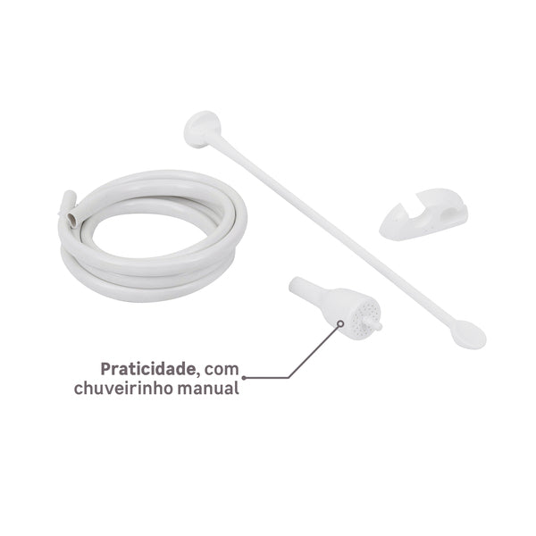 Chuveiro Elétrico Lorenzetti Top Jet Multitemperatura 6400W 220V Branco