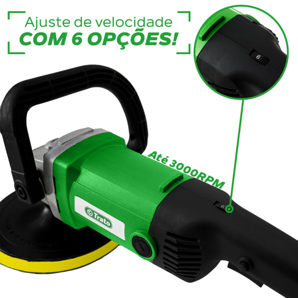 Politriz E Lixadeira 1300w Tpol1300 127v Trato